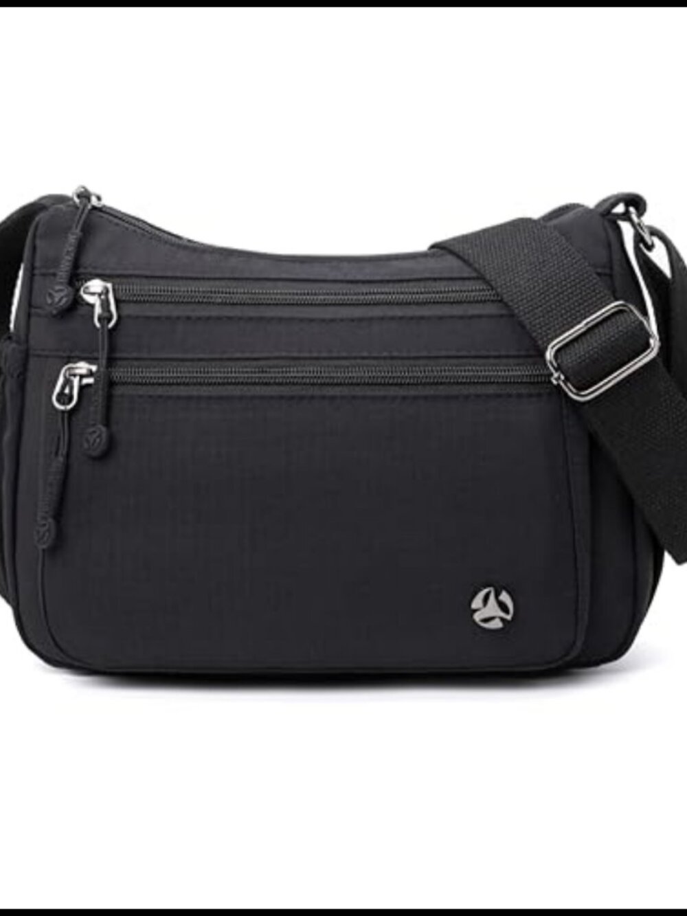Pealwel Nylon Crossbody Bag Anti-Theft Pocket Water-Resistant Lightweight Purse